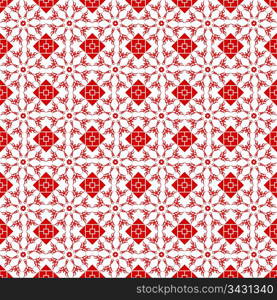 Abstract background of beautiful floral seamless pattern