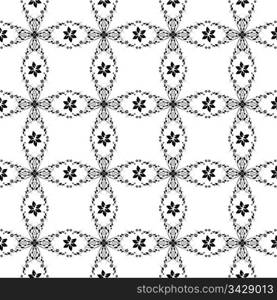 Abstract background of beautiful seamless floral pattern