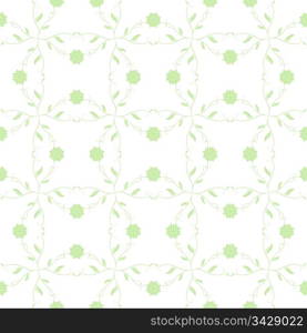 Abstract background of beautiful seamless floral pattern