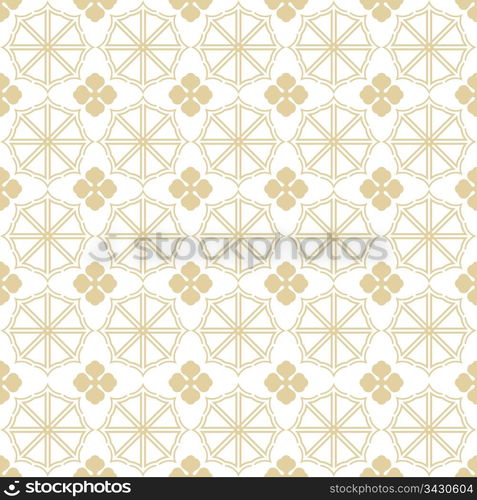 Abstract background of beautiful seamless floral pattern