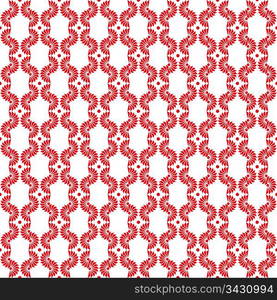 Abstract background of beautiful seamless floral pattern