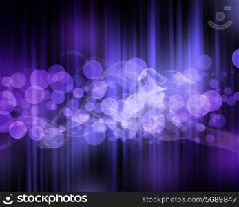 Abstract background of bokeh light effect