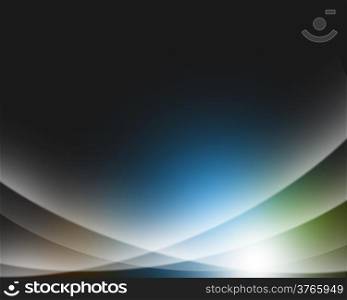 abstract background of bright colorful glowing lights