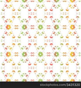 Abstract background of colorful modern seamless pattern