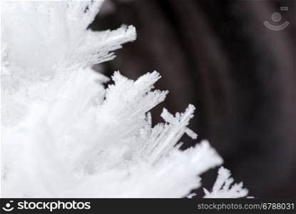 abstract background of ice structure