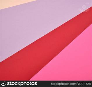 abstract background of multicolored stripes and shapes, copy space