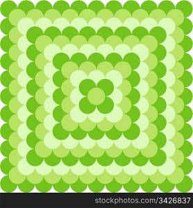 Abstract background of polka dots pattern