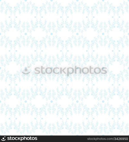 Abstract background of seamless floral and dots pattern