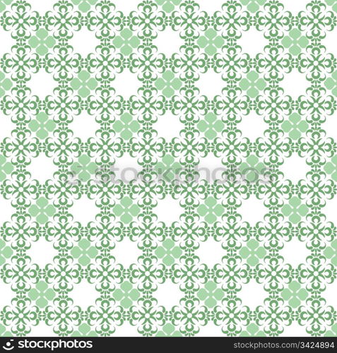 Abstract background of seamless floral pattern