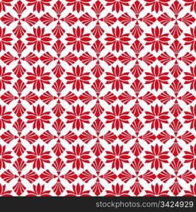 Abstract background of seamless floral pattern