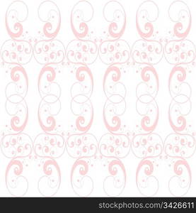 Abstract background of seamless floral pattern