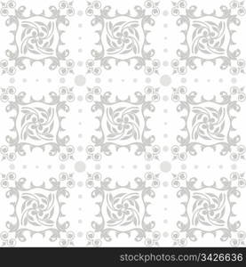 Abstract background of seamless floral pattern