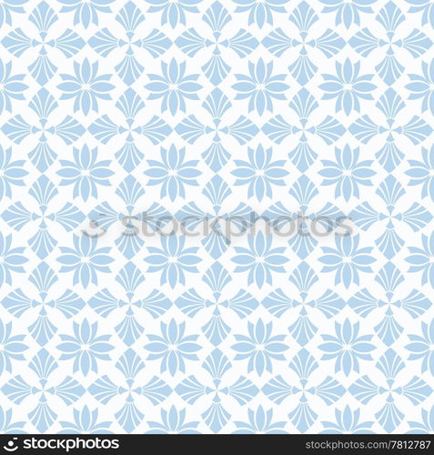 Abstract background of seamless floral pattern