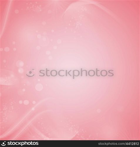 Abstract background pink with lights for wallpaper