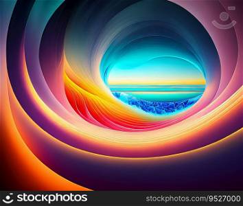 Abstract background resembling the play of light and water currents beneath the ocean's surface.