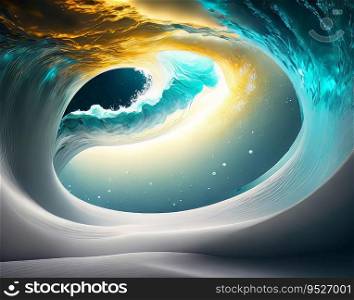 Abstract background resembling the play of light and water currents beneath the ocean s surface.