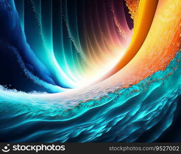 Abstract background resembling the play of light and water currents beneath the ocean s surface.