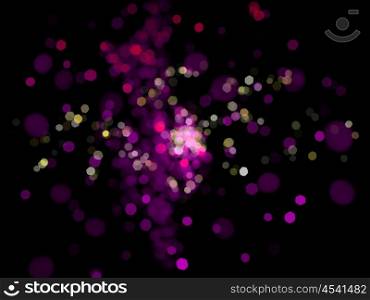 abstract background simulating flames and the effect boke