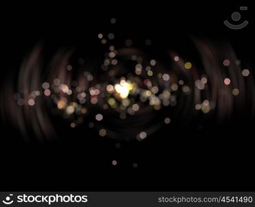 abstract background simulating flames and the effect boke