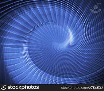 Abstract background spiral. A composition from fragments of a smoke.