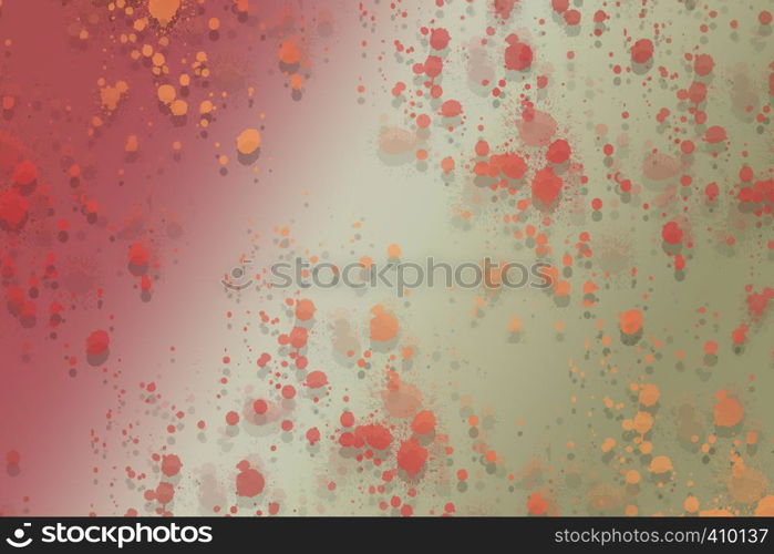 Abstract background template made of of colorful paint splashes