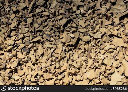 Abstract background texture made with rocks and stones