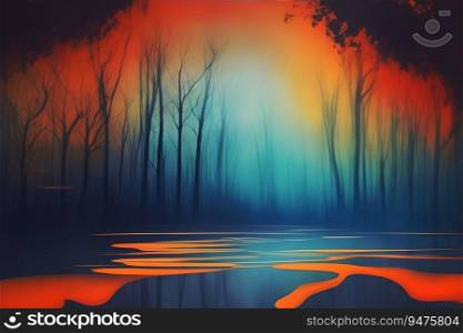 Abstract background that captures the essence of tranquility and serenity