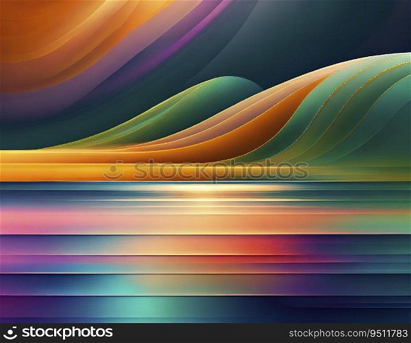 Abstract background that captures the essence of tranquility and serenity. AI Ge≠rated