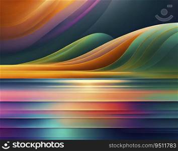 Abstract background that captures the essence of tranquility and serenity. AI Ge≠rated