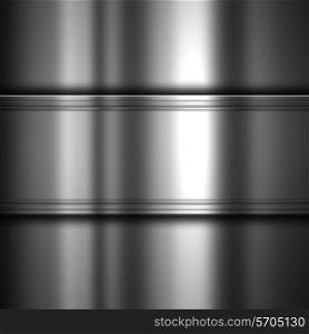 Abstract background with a shiny metal texture