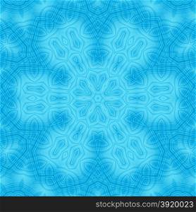 Abstract background with blue concentric pattern