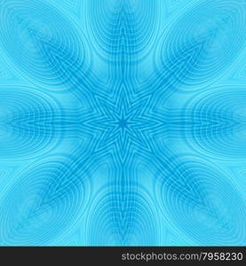 Abstract background with blue concentric pattern