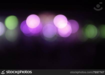 Abstract background with blurry light