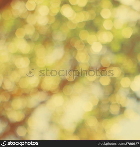 Abstract background with bokeh defocused lights