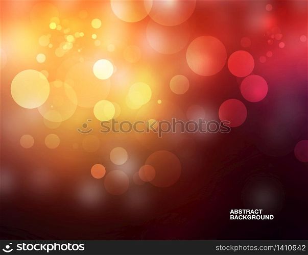 Abstract background with bokeh for backdrop and wallpaper.