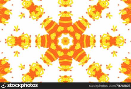 Abstract background with bright color pattern on white background