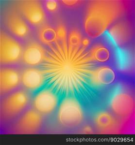Abstract background with bright glowing neon lights in dark room. Abstract background with neon lights