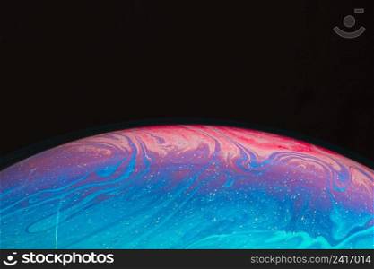 abstract background with bright pink blue sphere