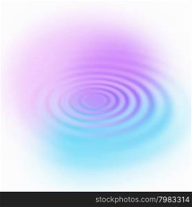 Abstract background with circular water ripples