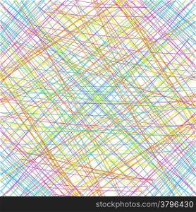 Abstract background with color thin line