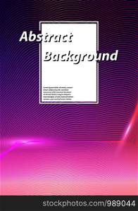 abstract background with geometric patterns for dynamic cover design and placard poster template. vector illustration