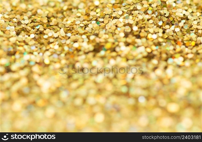 abstract background with golden twinkle