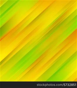 Abstract Background With Green, Orange And Yellow Lines