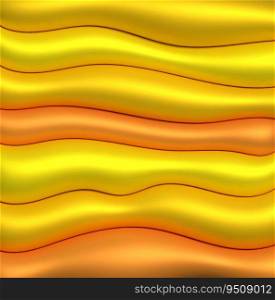 Abstract background with inflated stripes, 3D rendering illustration