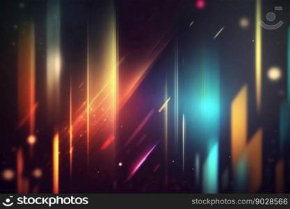 Abstract background with line color motion blur lights. Generative AI. High quality illustration. Abstract background with line color motion blur lights. Generative AI
