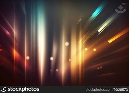 Abstract background with line color motion blur lights. Generative AI. High quality illustration. Abstract background with line color motion blur lights. Generative AI