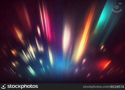 Abstract background with line color motion blur lights. Generative AI. High quality illustration. Abstract background with line color motion blur lights. Generative AI