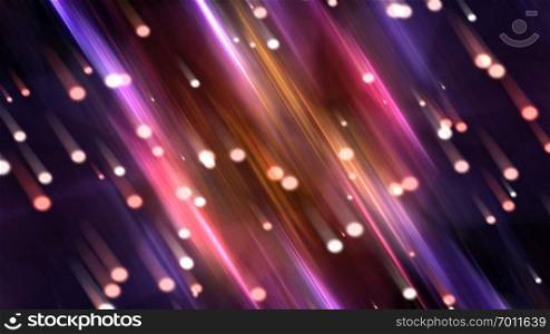 Abstract background with many light beams as downing comets, 3d rendering backdrop. Abstract background with many light beams as downing comets, 3d render