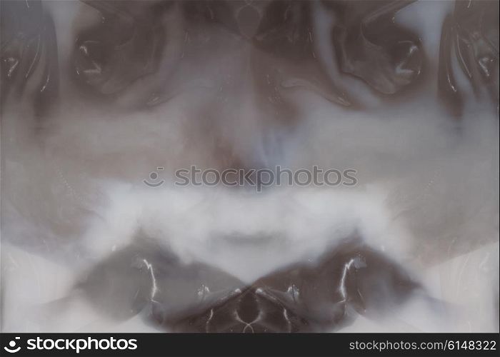 Abstract background with muddy water and cloth
