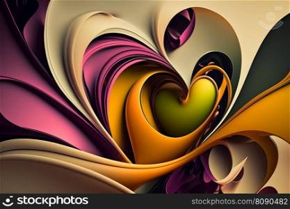 abstract background with paper cut shapes. Neural network AI generated art. abstract background with paper cut shapes. Neural network AI generated